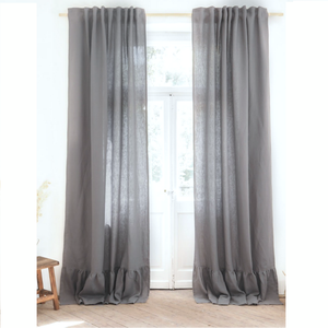 <span class=keywords><strong>Tende</strong></span> di <span class=keywords><strong>lino</strong></span> <span class=keywords><strong>con</strong></span> oscuramento caratteristica eleganti mantovane per l'arredamento della casa - Product Image 3