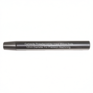 Carbide Threaded Adapter Insert Milling Tools 12mm Diameter For Precision <b>Machining</b> - Product Image 2