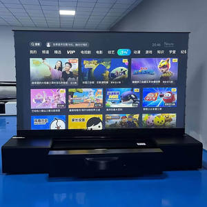 <span class=keywords><strong>Écran</strong></span> Motorisé Yinzam à Relevage au Sol, <span class=keywords><strong>Écran</strong></span> ALR PET Crystal 100 <span class=keywords><strong>Pouces</strong></span> pour Projecteur <span class=keywords><strong>UST</strong></span> ou à Focale Longue - Product Image 5