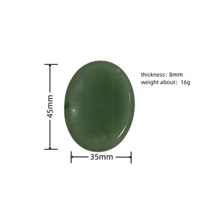 Colori assortiti forma ovale <span class=keywords><strong>Chakra</strong></span> guarigione <span class=keywords><strong>pietre</strong></span> di palma - Product Image 2