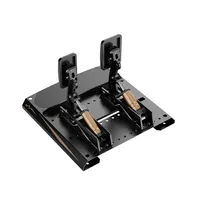 Pédales de cellule de charge MOZA Racing CRP2 Design minimaliste CNC Construction en aluminium de qualité aérospatiale Plaque de talon en fibre de carbone 2