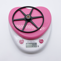 Engrenage de roue motrice noir pour machine textile Barmag EFK, pièces détachées