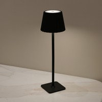 Lampe de table LED à pied haut, rechargeable, à intensité variable, lumière d'ambiance de bureau, veilleuse de luxe, décoration de chambre à coucher