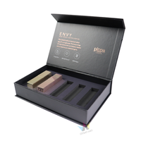 Boîte cadeau magnétique de luxe avec logo personnalisé, insert en mousse EVA et ruban pour emballage en gros