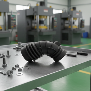 Tuyau en caoutchouc turbo populaire en gros pour conduites d'air <span class=keywords><strong>Makita</strong></span>, pièce de rechange automobile 28125-4E100 pour Hyundai Kia - Product Image 2