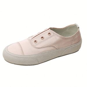 Chaussures de printemps pour femmes, ballerines décontractées en satin à talon épais, à enfiler, talon bas, chaussures tendance - Product Image 6