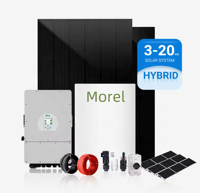 Solar Energy System Solar Panel System Home Power Hybrid Tied Solar 3kw 5kw 20kw 30kw 40kw System