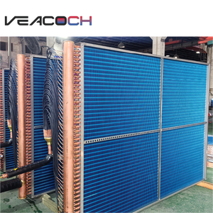 Condensador de tubo de cobre con aletas anticongelantes para unidades de tratamiento de aire (UTA) y soluciones de bobinas congeladas - Product Image 1