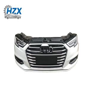 Pour Audi A3 S3 2013-2018, kit de carrosserie de <span class=keywords><strong>pare</strong></span>-chocs de voiture d'occasion de haute qualité, capot, défenseur, cadre de radiateur, ventilateur électronique, phares - Product Image 1