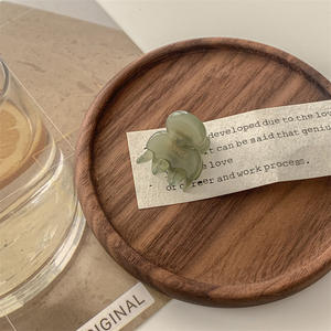 Qianjin <span class=keywords><strong>Mini</strong></span> pince à cheveux personnalisable Logo personnalisé <span class=keywords><strong>FRANCE</strong></span> Petite frange épingle à cheveux pince décorative latérale supérieure en acétate - Product Image 6