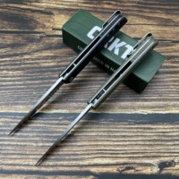 Couteau pliant 3810 G10, couteau de poche EDC pour le camping et la chasse
