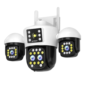 <span class=keywords><strong>กล้อง</strong></span><span class=keywords><strong>วงจรปิด</strong></span>โดม 12MP สำหรับภายนอกอาคาร ความละเอียด 4K ภาพสีเต็มรูปแบบในเวลากลางคืน ตรวจจับความเคลื่อนไหวด้วย AI ติดตามบุคคล <span class=keywords><strong>กล้อง</strong></span> IP WIFI PTZ - Product Image 1