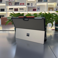 Étui portable pour ordinateur portable 13 pouces en TPU et PC avec bandoulière et poignée, noir, design BHX, usage quotidien pour Microsoft Surface Pro 11