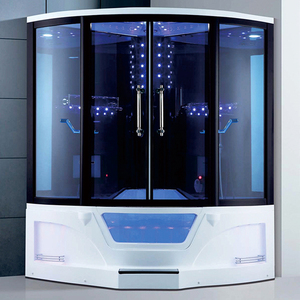 Cabine de <span class=keywords><strong>douche</strong></span> à vapeur humide avec cadre noir, salle de bain à vapeur, cabine de hydromassage, <span class=keywords><strong>douche</strong></span> à vapeur, <span class=keywords><strong>baignoire</strong></span> à remous - Product Image 2