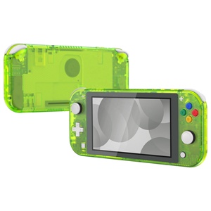 Coque de remplacement transparente verte EXtremeRate NSL pour manette portable, coque personnalisée pour Nintendo Switch Lite - Product Image 3