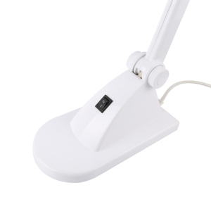 โคมไฟตั้งโต๊ะแบบปรับได้พร้อมฐานรองรับน้ำหนักมาก เลนส์กระจก 3.5 นิ้ว ไฟ LED ขยายภาพ สำหรับอ่านหนังสือ - Product Image 5