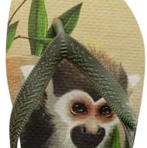 Verano al aire libre playa Animal Kingdom La parte inferior plana multicolor para hombres y mujeres se puede personalizar patrón chanclas - Product Image 6