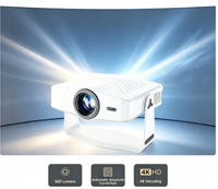 Projecteur intelligent LCD Premium J500, système Android 14, 500 ANSI, 1080P, mise au point automatique pour le divertissement en grande salle
