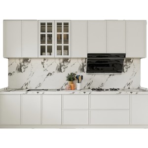 Mueble de Cocina Comercial Simple y Moderno, Tipo Cerrado, para Exteriores, con Estufa, Tablero de Piedra de Cuarzo para Sala de Estar - Product Image 3