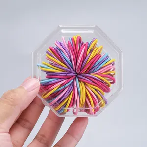Высококачественный Радужный плетеный браслет Diy прочные маленькие резинки цвета для детей