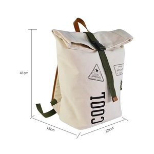 Mochila de Lona Personalizada 2025 con Serigrafía en PU para Promoción - Product Image 6
