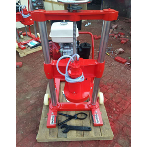 5 chevaux Construction Site Béton Forage Noyau Machine Double-colonne Route Charbon Rock Équipement D'échantillonnage Professionnel - Product Image 1
