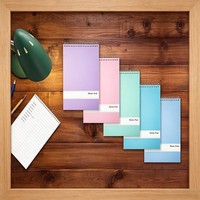 Cuadernos Espiral Pastel Surtidos Personalizados, 80gsm, Sin Madera, para Dibujo, Oficina, Estudio, Toma de Notas Diarias, Escuela, Hogar