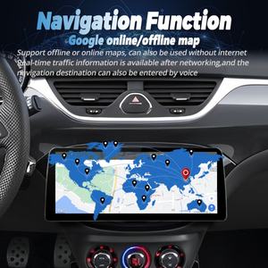Lecteur vidéo de voiture Android 13 avec écran de 12,3 pouces, autoradio 2Din, stéréo pour Opel Corsa E 2014 2015 2016 2019, GPS, multimédia, Carplay, unité principale - Product Image 3