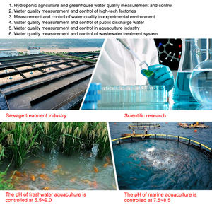 เครื่องวัดคุณภาพน้ำ AZ86031 แบบพกพา IP67 คอมโบ 5 in 1 วัดค่า PH/COND./D.O/TEMP สำหรับระบบเพาะเลี้ยงสัตว์น้ำ - Product Image 5