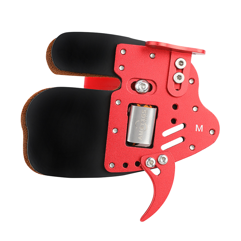 (XL) Red + Black Cowhide