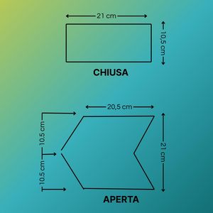 Asciugamani Bianchi Monouso a V 20,5x21 Cm, Doppio Strato in Carta Riciclata, Morbidi e Assorbenti per Negozi - Product Image 2
