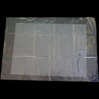 Sac plat PE de grande taille à haute pression Emballage étanche à la poussière Sac en plastique à film intérieur transparent à couche épaisse