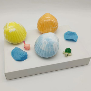 Bombas de baño esenciales Bomba de Vac o, ingredientes 100% naturales, bomba de baño con manteca de karité, bombas de baño para el cuidado corporal para niños - Product Image 3