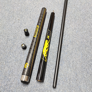 Queue de Billard Haut de Gamme 58 po Faite Main en Fibre de Carbone, Queue de Billard 13 mm 1/2, Fût en Érable, Manchon de Fût, En Vente - Product Image 6