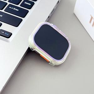 Custodia protettiva colorata placcatura rigida per <span class=keywords><strong>Apple</strong></span> Watch SE S10 38mm 40mm 41mm 44mm 45mm 49mm <span class=keywords><strong>Cover</strong></span> per orologio intelligente - Product Image 6
