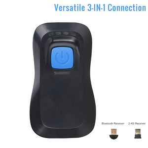 ماسح ضوئي محمول صغير للباركود MJ2850 لاسلكي بتقنية البلوتوث وتردد 2.4 جيجاهرتز - Product Image 2