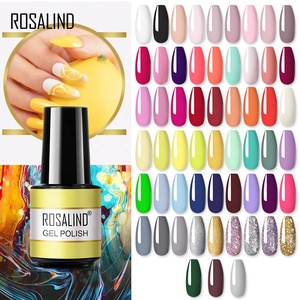 ROSALIND <strong>Nail</strong> Supplier Create Your Brand Private logo Gel <strong>Varnish</strong> Soak off pink Light Color Uv Gel Lacquer <strong>Nail</strong> Polish - Product Image 2