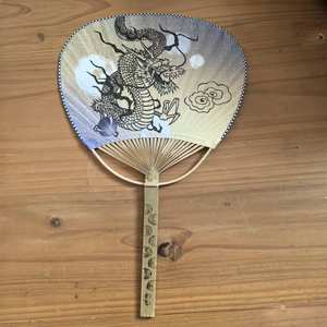 Abanico de Bambú del Templo Kinkakuji, Diseño Clásico Tradicional, Recuerdo de Viaje, Publicidad y Promoción - Product Image 4