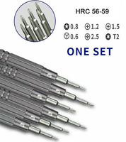 Kit de 6 tournevis de précision miniatures pour réparation de téléphones portables, ordinateurs portables, horloges – Outils de réparation manuels