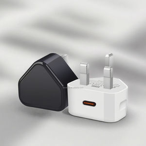 Chargeur mural rapide USB-C PD 20W avec protection OTP et OVP, prise UK pour téléphone - Product Image 3