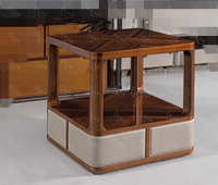Table d'appoint carrée moderne pour salon, meubles de maison design