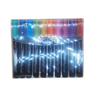 Logo personnalisé de haute qualité pack de 10 stylos marqueurs de peinture enfants stylo de bricolage stylo marqueur acrylique à base d'eau