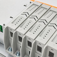 Commutateur de transfert automatique industriel (ATS) à double alimentation pour groupe électrogène résidentiel 400A 415V