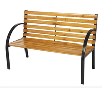 Banc en bois, chaise longue pour parc et jardin, bon marché, livraison gratuite