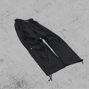 Pantalones Deportivos Casuales de Pierna Recta Personalizados, Pantalones Deportivos de Poliéster con Cordón Plano, 180 g/m², con Bolsillo Interior - Product Image 6