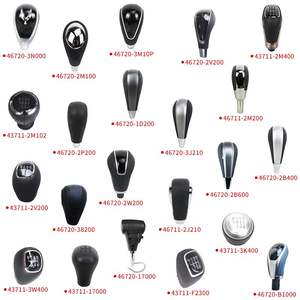 Pommeau de levier de vitesse <span class=keywords><strong>6</strong></span> vitesses adapté pour hyundai sonata genesis coupe santa fe kia sorento pommeau de levier de vitesse - Product Image 1