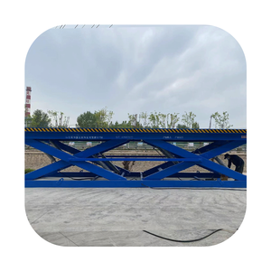 <span class=keywords><strong>Platform</strong></span> Lift Lift penanganan kargo besar, tangga kargo hidrolik gudang bengkel pabrik angkat garpu geser tetap - Product Image 6