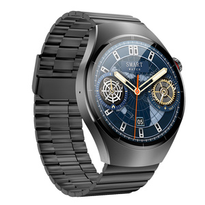 Montre connectée EDS SK45Pro, bracelet en acier noir, écran couleur HD 1,53 pouces, lampe torche puissante, suivi de la santé, appels Bluetooth - Product Image 3