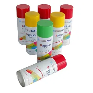 Autolak Zwart Chroom Spuitverf Fluorescerende Graffiti Spuitverf