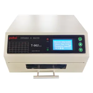 Nieuwste Puhui Smt Mini Reflow Oven T-962V2.0 Infrarood Ic Verwarmer Voor Pcb Solderen